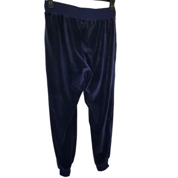 Juicy Couture Navy Velour Track Pants - Picture 2 of 4